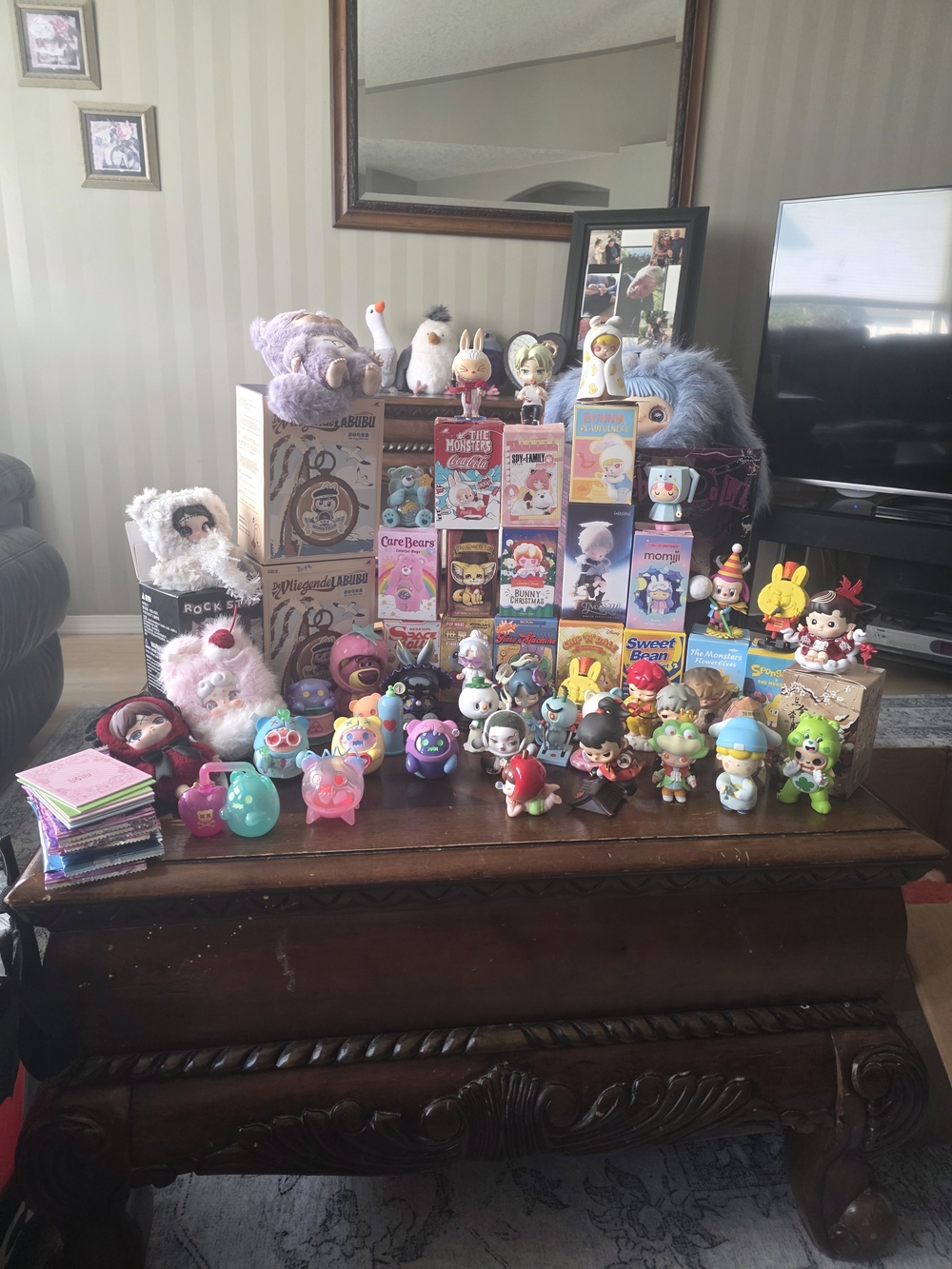 POPMART Plush And Figure Live Show Collectible Toys. Follow To Be Updated.